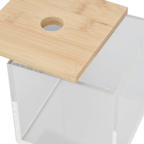 Clear Acrylic Coffee Capsule Holder Box with Lid Storage Box for Coffee Shop for Home