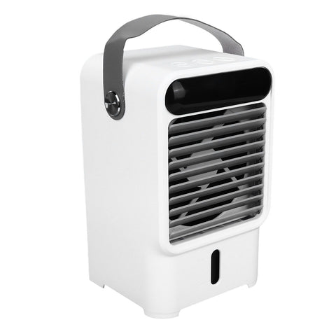 Fan Humidifier 500ml USB Powered 6W 2A 5V Air Cooler Three Levels Adjustable Pull Out Design Windowless Air Conditioner