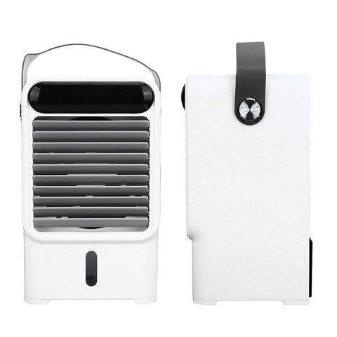 Fan Humidifier 500ml USB Powered 6W 2A 5V Air Cooler Three Levels Adjustable Pull Out Design Windowless Air Conditioner