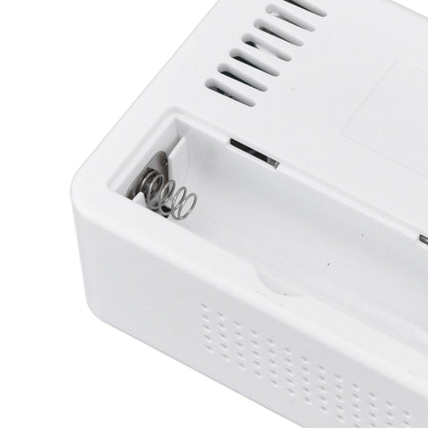 Air Quality Monitor 8 in 1 Real Time Color Screen Space Saving Widely Used CO2 Detector for TVOC HCHO PM2.5 PM1.0 PM10 White