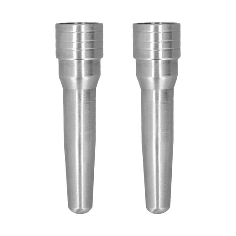 2Pcs Coffee Machine Steam Nozzle Stainless Steel Milk Foam Steam Nozzle for Home Kitchen Cafe Milk Tea Shop (Extended Version)