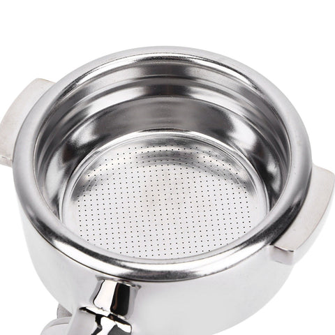 58mm Coffee Portafilter Coffee Machine Filter Coffee Machine Replacement Parts with Wooden Handle for Commercial Use