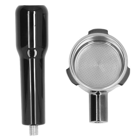 51mm Coffee Portafilter Zinc Alloy Coffee Bottomless Portafilter 3 Ears with Handle for DONLIM KF6001