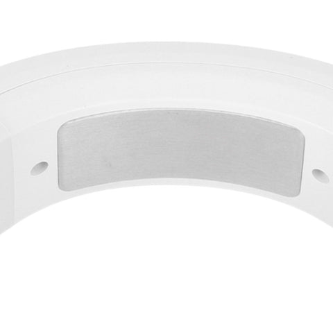 Neck Fan USB Charging 80 Holes 4000 to 5500rpm High Poly Wind Wearable Fan Portable Fan for Household Outdoor White