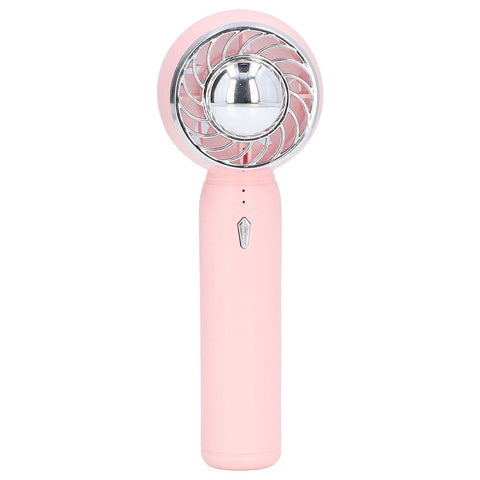Hand Fan USB 2000mah Battery Charging Supercharged Blades Handheld Desktop Use Portable Rechargeable Fan for Travel Pink