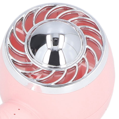 Handheld Fan USB Charging 3 Speeds 2000mAh Mini Portable Desktop Fan for Travel School Office Pink
