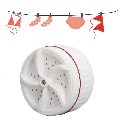 Mini Washing Machine USB Power 30 Mins Washing Water Saving Stable Auto Off Portable Washing Machine for Travel Home