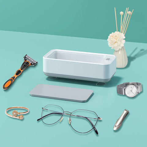 Ultrasonic Cleaner USB Charging Prevent Slip Portable Glasses Cleaning Machine for Jewelry Watch Strap