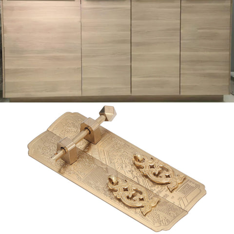 Cabinet Faceplate Retro Style Brass Material Landscape Character Pattern Decorative Cabinet Handles for Wardrobes
