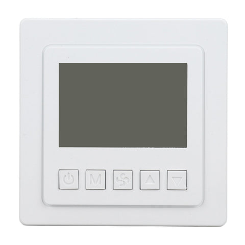 Air Conditioning Thermostat 5℃ To 35℃ ±1℃ High Accuracy Temperature Controller with Large LCD Display for Dining Room