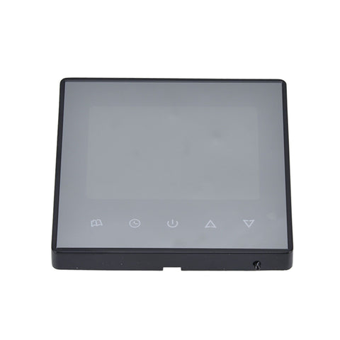 Smart Thermostat Multifunction Programmable Thermostat for Air Conditioner Water Heating Underfloor Heating AC220V Black