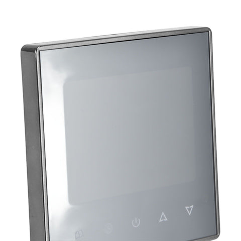 Smart Thermostat Multifunction Programmable Thermostat for Air Conditioner Water Heating Underfloor Heating AC220V Grey
