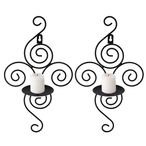 Wall Mounted Candle Stick Elegant Candle Holder for Living Room Home Decor Wedding Activities
