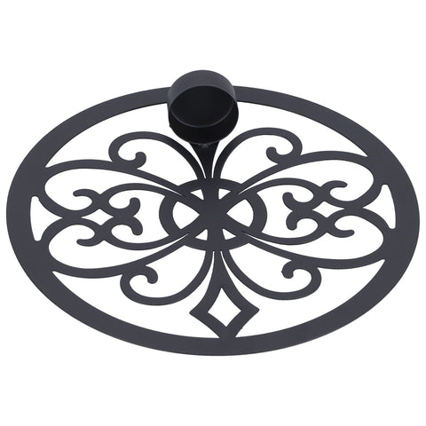 Wall Hanging Candle Holders Black European Retro Prevent Dripping Baroque Wall Candlestick