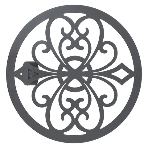 Wall Hanging Candle Holders Black European Retro Prevent Dripping Baroque Wall Candlestick