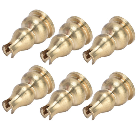 10pcs Incense Burner Gourd Shaped Brass Incense Holder for Home Office Teahouse Living Room Yoga