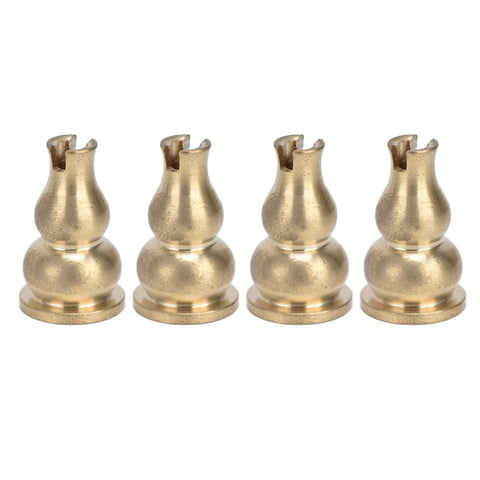 10pcs Incense Burner Gourd Shaped Brass Incense Holder for Home Office Teahouse Living Room Yoga