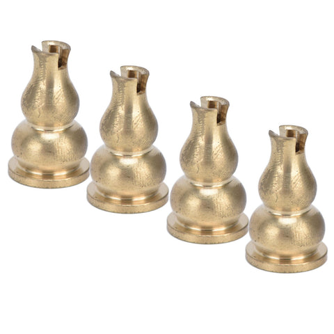 10pcs Incense Burner Gourd Shaped Brass Incense Holder for Home Office Teahouse Living Room Yoga