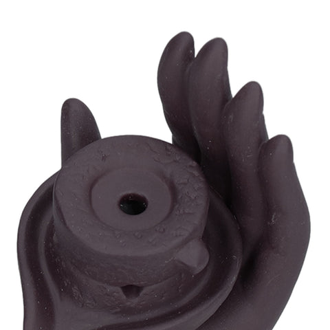 Backflow Incense Burner Smoke Waterfall Ceramic Incense Holder Aroma Burner Home Ornament for Bedroom Decoration