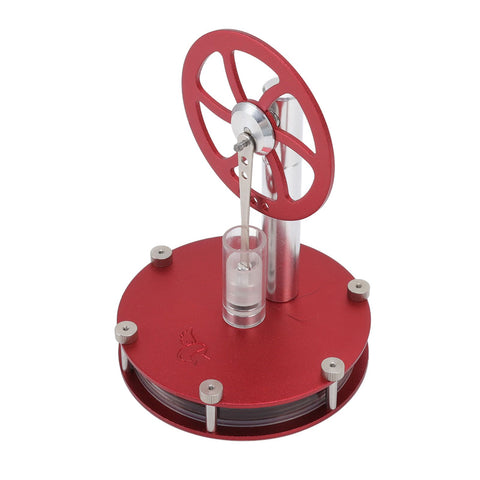 Stirling Engine Model Low Temperature Differential Education Toy Metal Hot Air Engine Motor for Kids Learning
