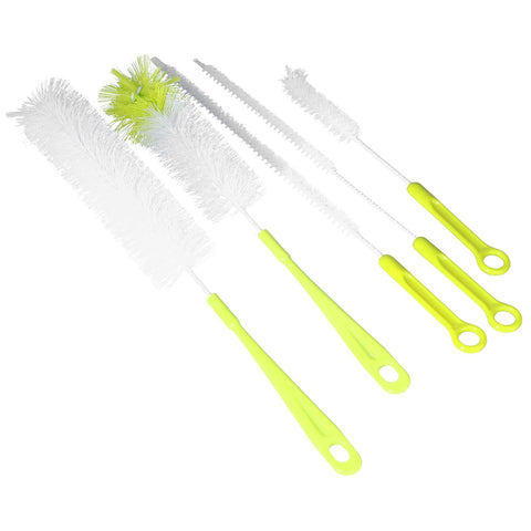 Water Bottle Brush 5pcs Long Handle Cleaning Brush for Narrow Neck Water Bottle Baby Bottle Coffee GrinderGreen