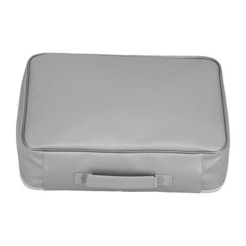 Document Bag Fireproof Waterproof Portable Large Size Multi Layer File Organizer for Home and TravelSilver