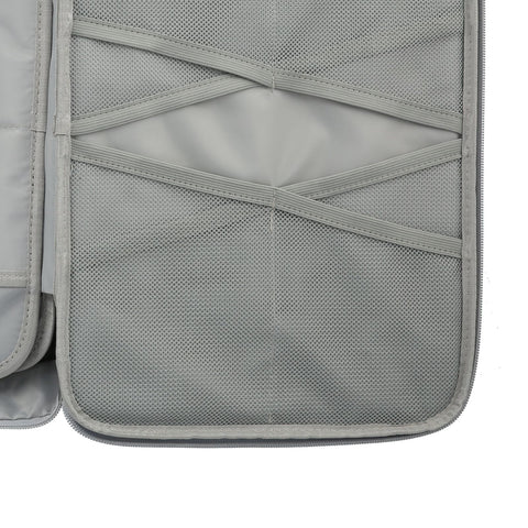 Document Bag Fireproof Waterproof Portable Large Size Multi Layer File Organizer for Home and TravelSilver