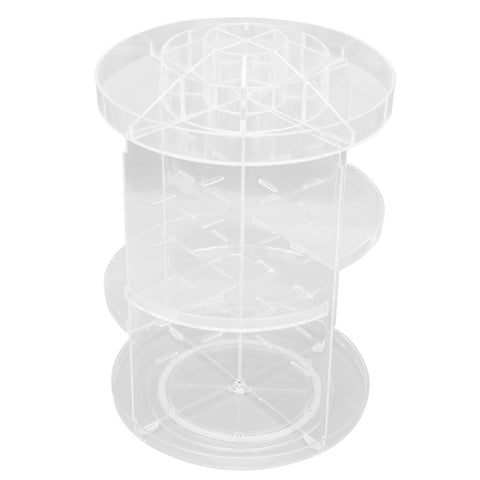 Makeup Organizer 360 Degree Rotation Cosmetic Storage Box Large Capacity Acrylic Jewelry Storage Rack