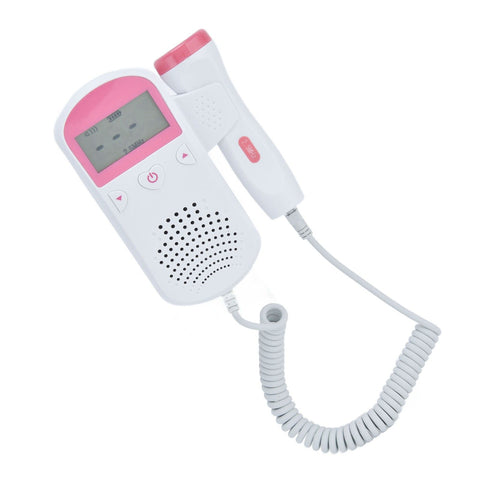 Fetal Doppler Heart Rata Monitor Portable Pregnancy Baby Heart Rate Monitor with LCD Display for Home