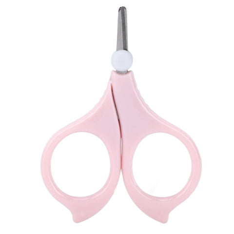 Nail Clippers Kit Cartoon Shape Stainless Steel Baby Nail Trimmer with Tweezers Nail File Storage Box for Baby Nail CarePink