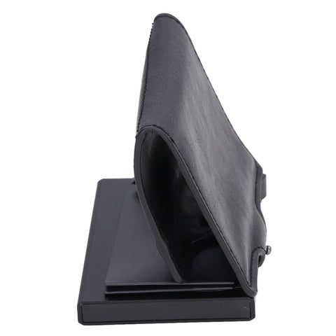 Credit Card Holders Large Capacity Small Light Black Tabby Portable Business Card Case for Business Trips Travel Parties