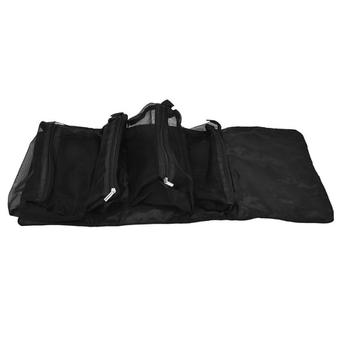 Makeup Travel Bag Foldable Portable Large Capacity Waterproof Wide Application Durable Nylon Travel Cosmetic Bag