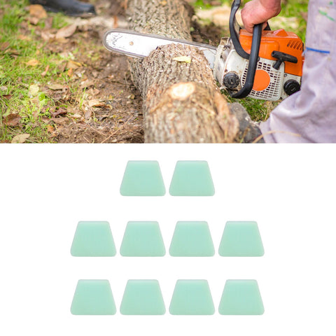 10pcs Air Filter Cotton Replace 530037793 Chain Saw Filter Cleaner for Poulan 1900 1950 2075C 2550SE 2555FLW SM4018