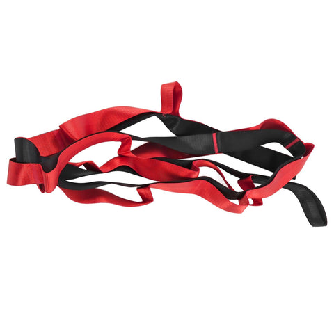 Stretch Strap Yoga Nylon Elastic Band Exercise Equipment for Home Workout Flexibility PilatesRed