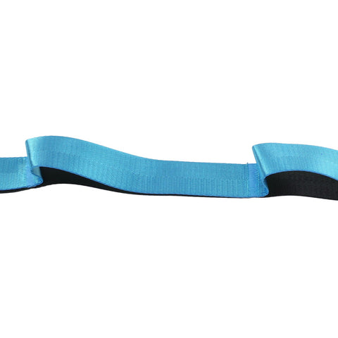 Stretch Strap Yoga Nylon Elastic Band Exercise Equipment for Home Workout Flexibility PilatesBlue