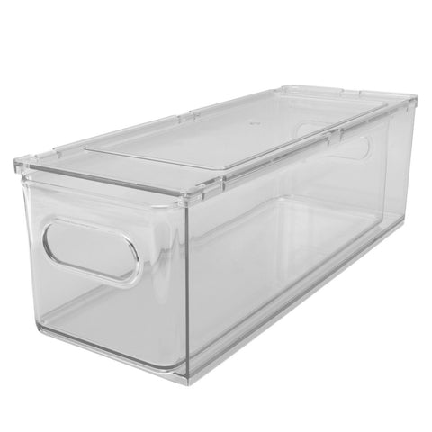 Drawer Storage Box Multifunctional Stackable Storage Container for Toothpaste Hairspray Soap Makeup Wipes Facial Tissue 3L