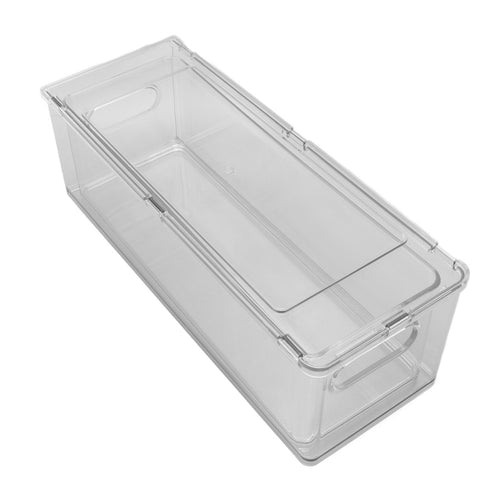 Drawer Storage Box Multifunctional Stackable Storage Container for Toothpaste Hairspray Soap Makeup Wipes Facial Tissue 3L