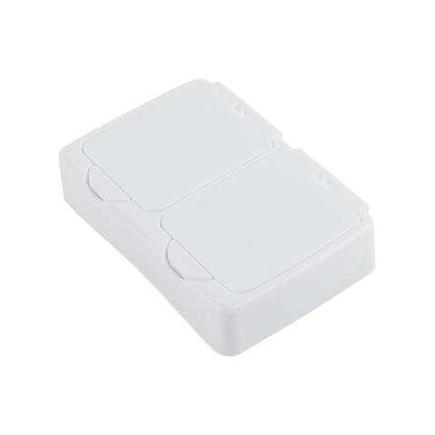 Cosmetic Storage Box Cartoon Pattern Plastic Storage Containers Multifunctional Student Stationery Storage Box Double Grid