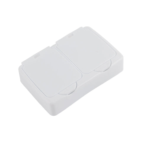 Cosmetic Storage Box Cartoon Pattern Plastic Storage Containers Multifunctional Student Stationery Storage Box Double Grid
