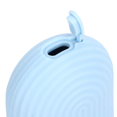 Face Icer Pain Relief Nonslip Grip Durable Silicone Easy Operation Ice Face Mold for Face Massage Skin Care Light Blue