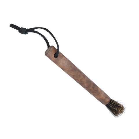 Coffee Grinder Cleaning Brush Wood Handle Natural Bristles Coffee Grinder Brush for Home Kitchen
