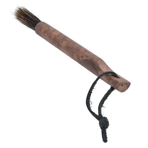 Coffee Grinder Cleaning Brush Wood Handle Natural Bristles Coffee Grinder Brush for Home Kitchen
