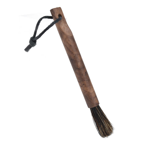 Coffee Grinder Cleaning Brush Wood Handle Natural Bristles Coffee Grinder Brush for Home Kitchen