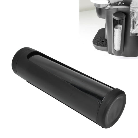 Paper Filter Holder for K CUP Visual Window Design Healthy Dustproof Black Coffee Filter Storage with Flip Cover