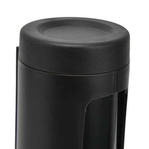 Paper Filter Holder for K CUP Visual Window Design Healthy Dustproof Black Coffee Filter Storage with Flip Cover