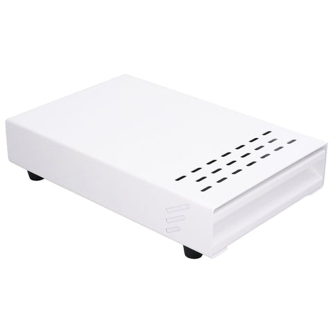 Coffee Knock Box Drawer Stainless Steel Thickened Coffee Residue Powder Box for Household ShopWhite