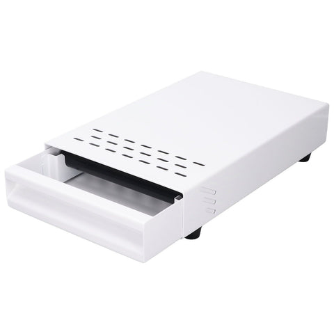 Coffee Knock Box Drawer Stainless Steel Thickened Coffee Residue Powder Box for Household ShopWhite