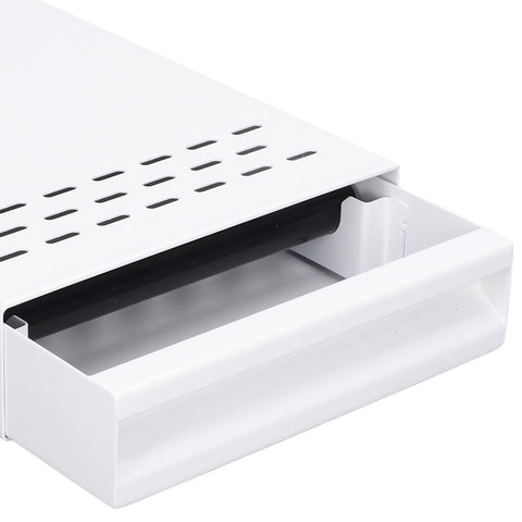 Coffee Knock Box Drawer Stainless Steel Thickened Coffee Residue Powder Box for Household ShopWhite
