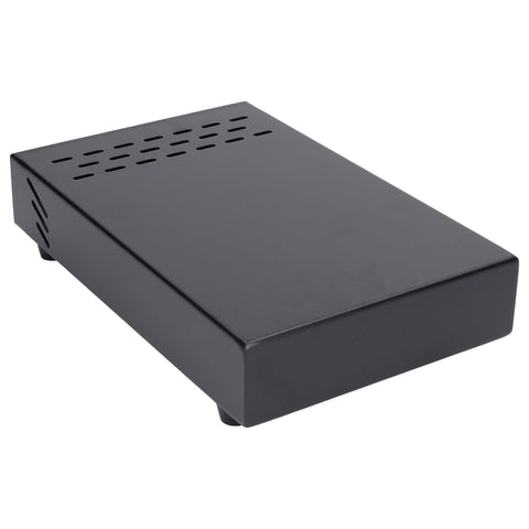 Coffee Knock Box Drawer Stainless Steel Thickened Coffee Residue Powder Box for Household ShopBlack