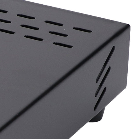 Coffee Knock Box Drawer Stainless Steel Thickened Coffee Residue Powder Box for Household ShopBlack